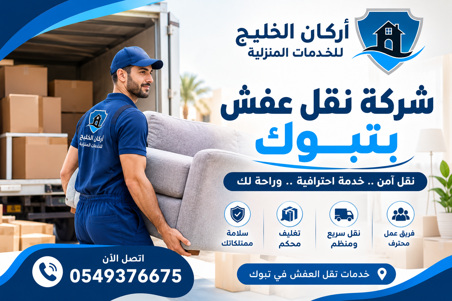 شركة نقل عفش بتبوك